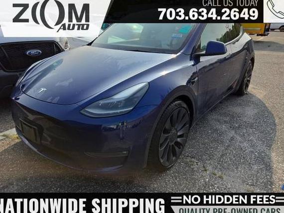 TESLA MODEL Y 2022 7SAYGDEFXNF529891 image